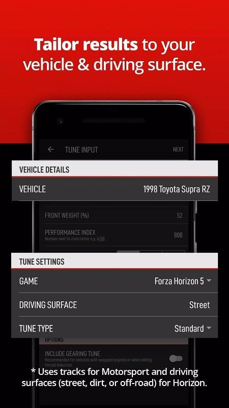 ForzaTune Pro应用截图第3张