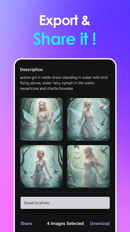 Vivid AI: AI Image Generator應用截圖第1張