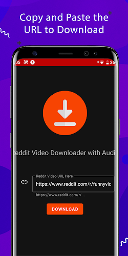 Video Downloader with Audio for Reddit Tangkapan skrin 2