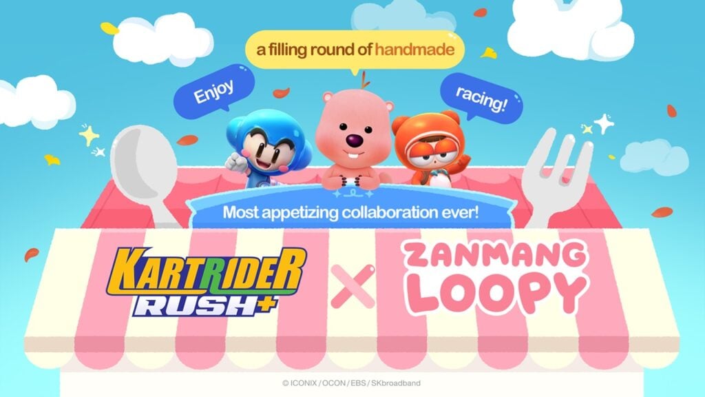 Kartrider Rush+ at Zanmang Loopy Mag -unveil kapana -panabik na pag -collab sa mga bagong karts at 45 item!