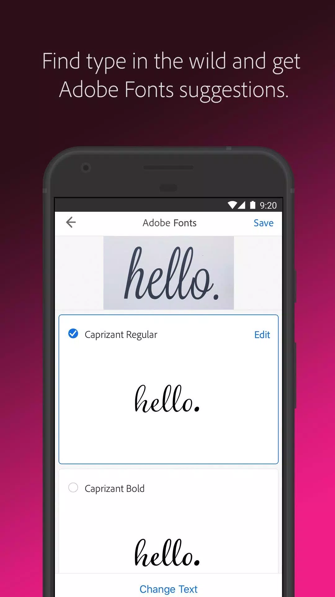 Adobe Capture Captura de pantalla 3