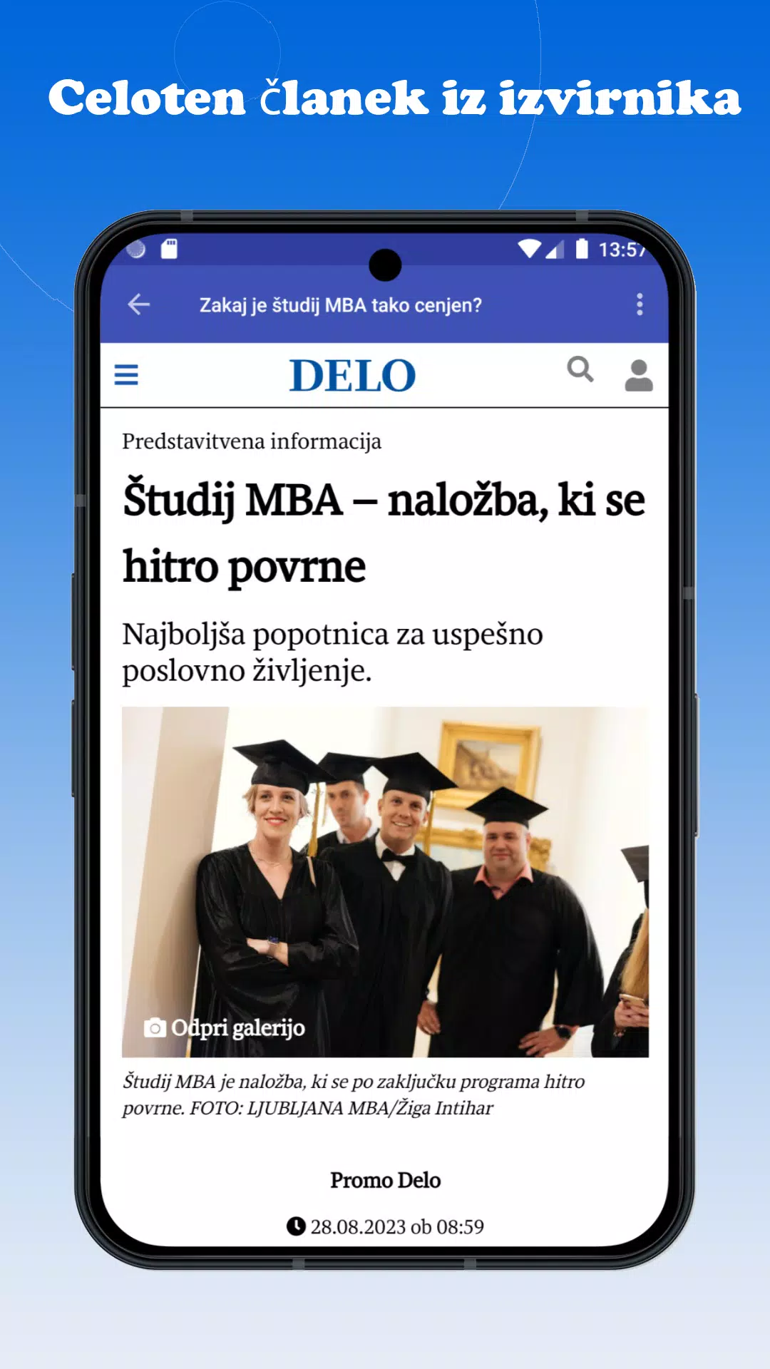 Slovenija Novice ဖန်သားပြင်ဓာတ်ပုံ 4