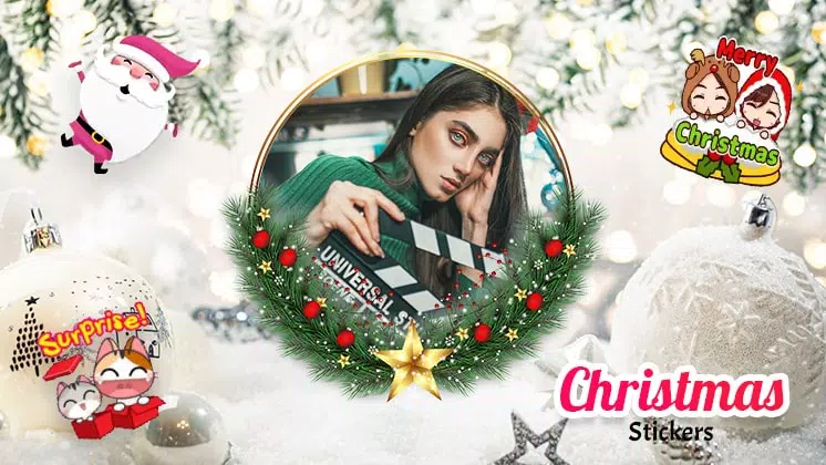 Christmas Photo Frames, Editor ภาพหน้าจอ 2