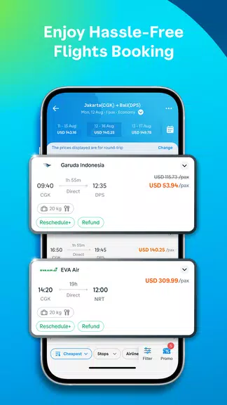 Traveloka: Book Hotel & Flight Tangkapan skrin 3