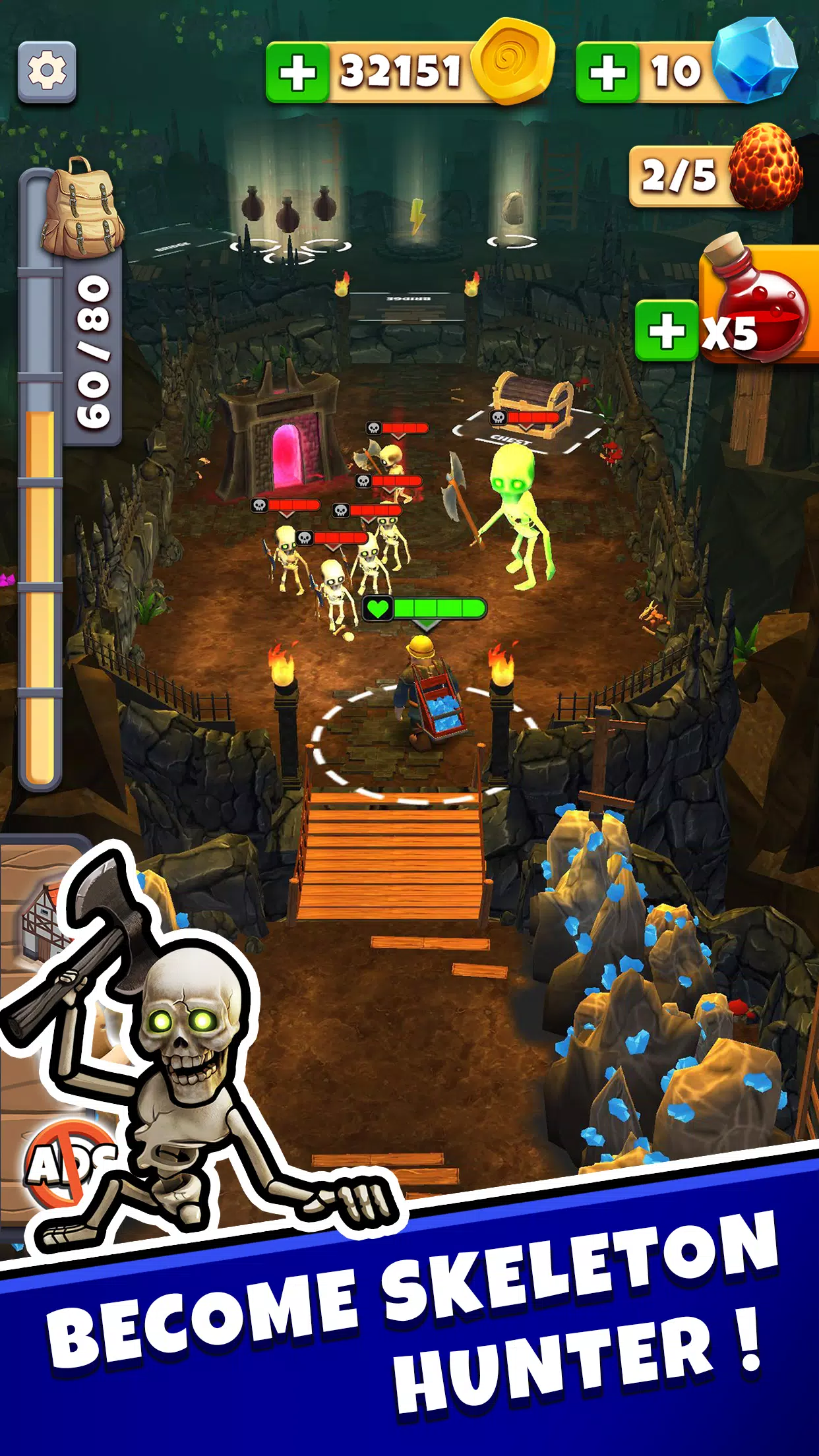 Mine & Slash Ảnh chụp màn hình 1