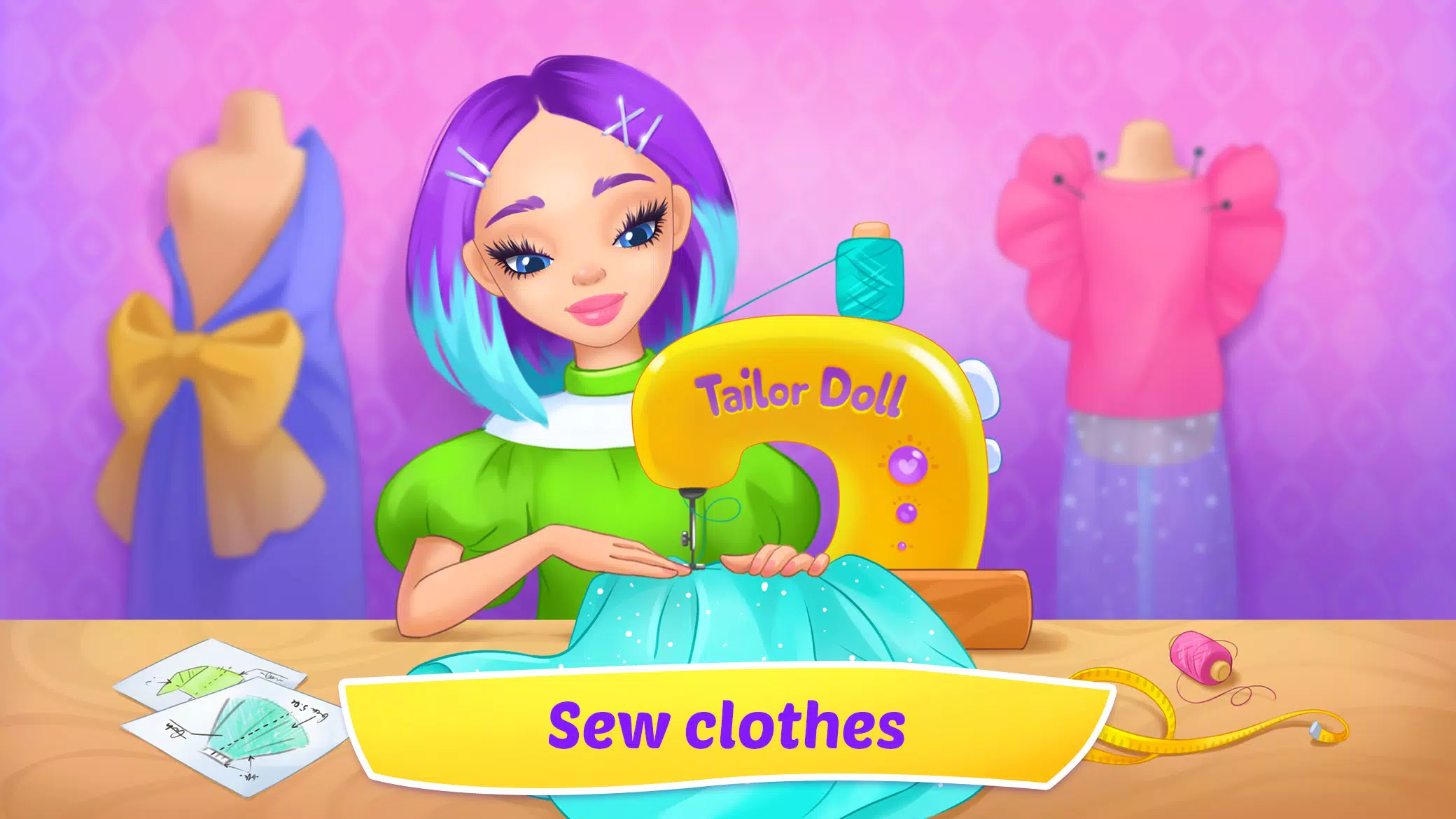 Fashion Doll: games for girls Schermafbeelding 2