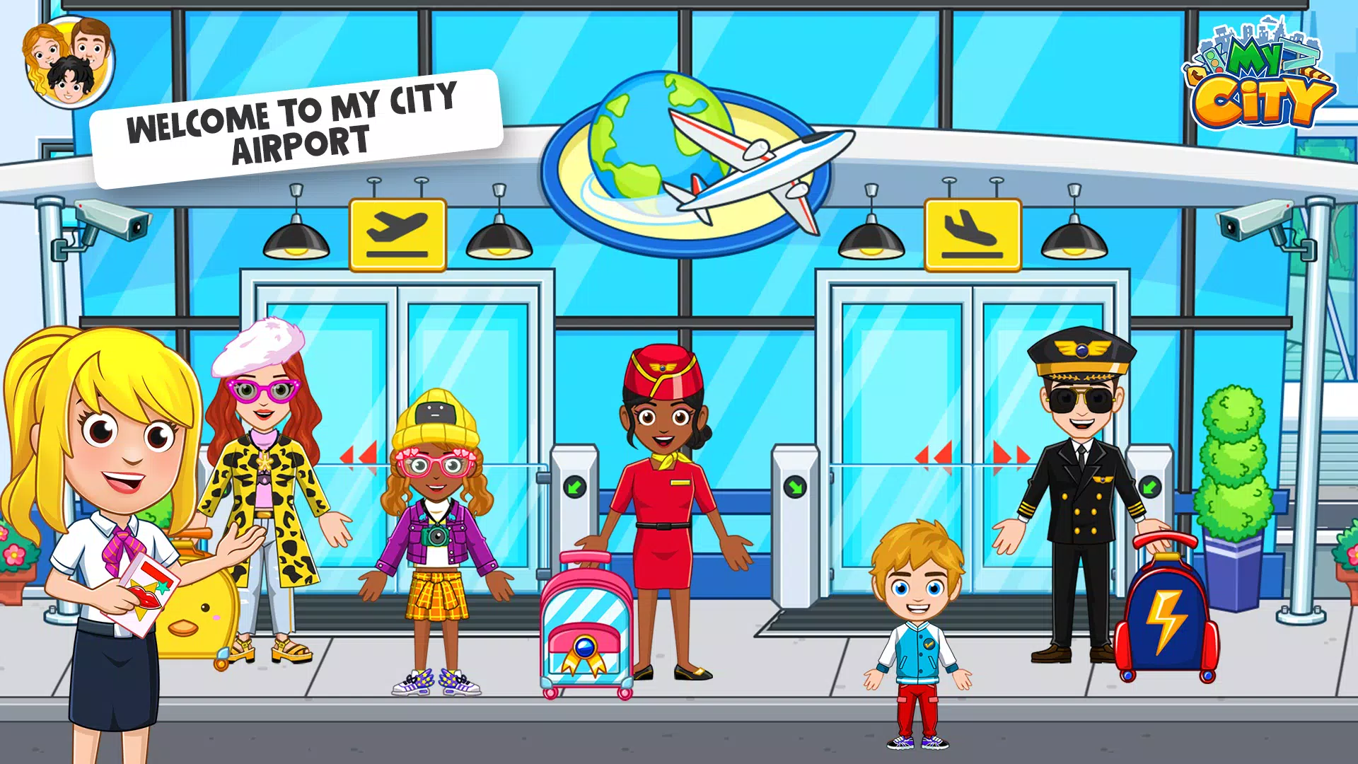 My City : Airport স্ক্রিনশট 1
