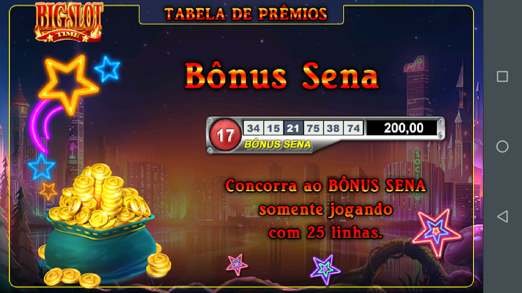 Schermata Big Slot Fortune Caça Níquel 3