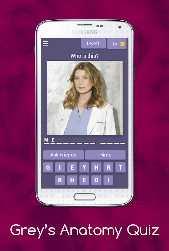 Grey’s Anatomy Quiz - Guess al Captura de tela 1