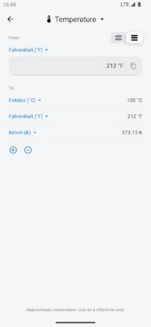 Unit Converter - AUC Captura de tela 2