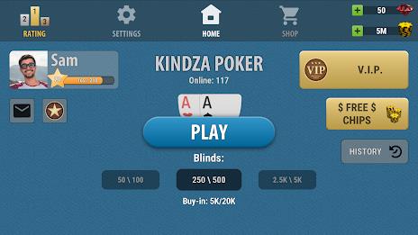 Kindza Poker - Texas Holdem Screenshot 4