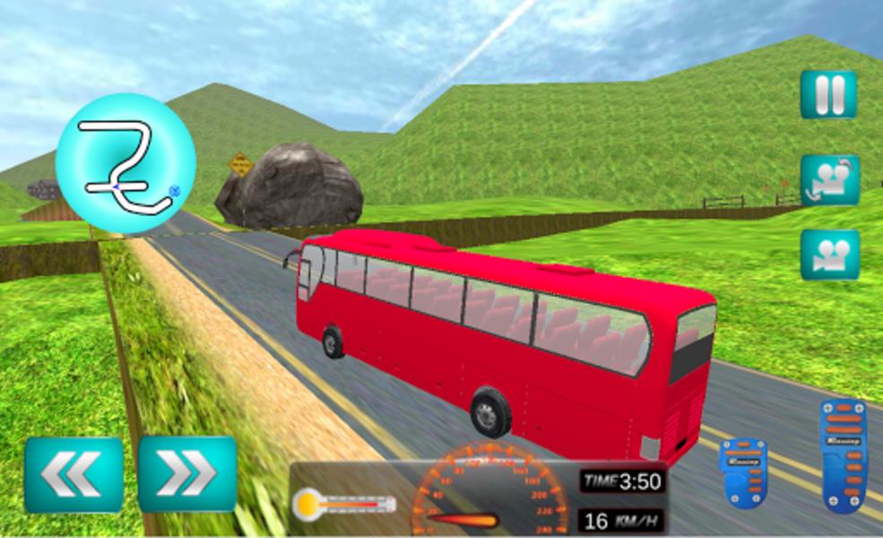 Bus Driving Hill Station Sim Capture d'écran 3