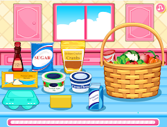 cooking cake Caramel games Screenshot 2