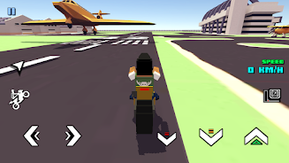 Blocky Moto Racing: Bike Rider Schermafbeelding 4