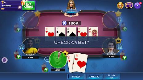 Texas Holdem Mania: Poker Game Captura de pantalla 1