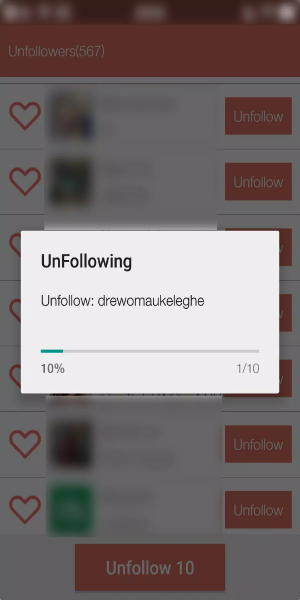 Unfollower Plus - Non followers & Following应用截图第2张