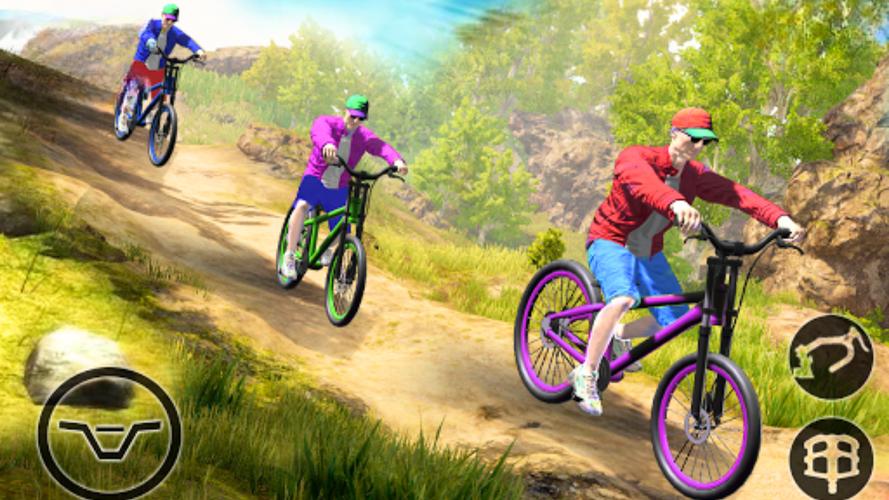 BMX Offroad Racing-Cycle Games Captura de pantalla 2