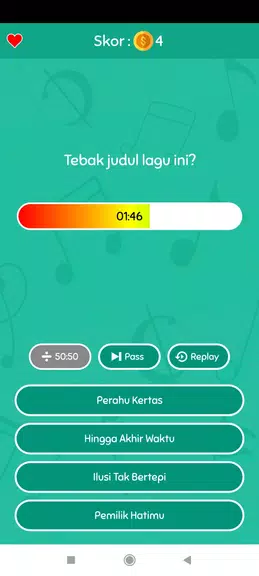 Game Tebak Lagu 스크린샷 4