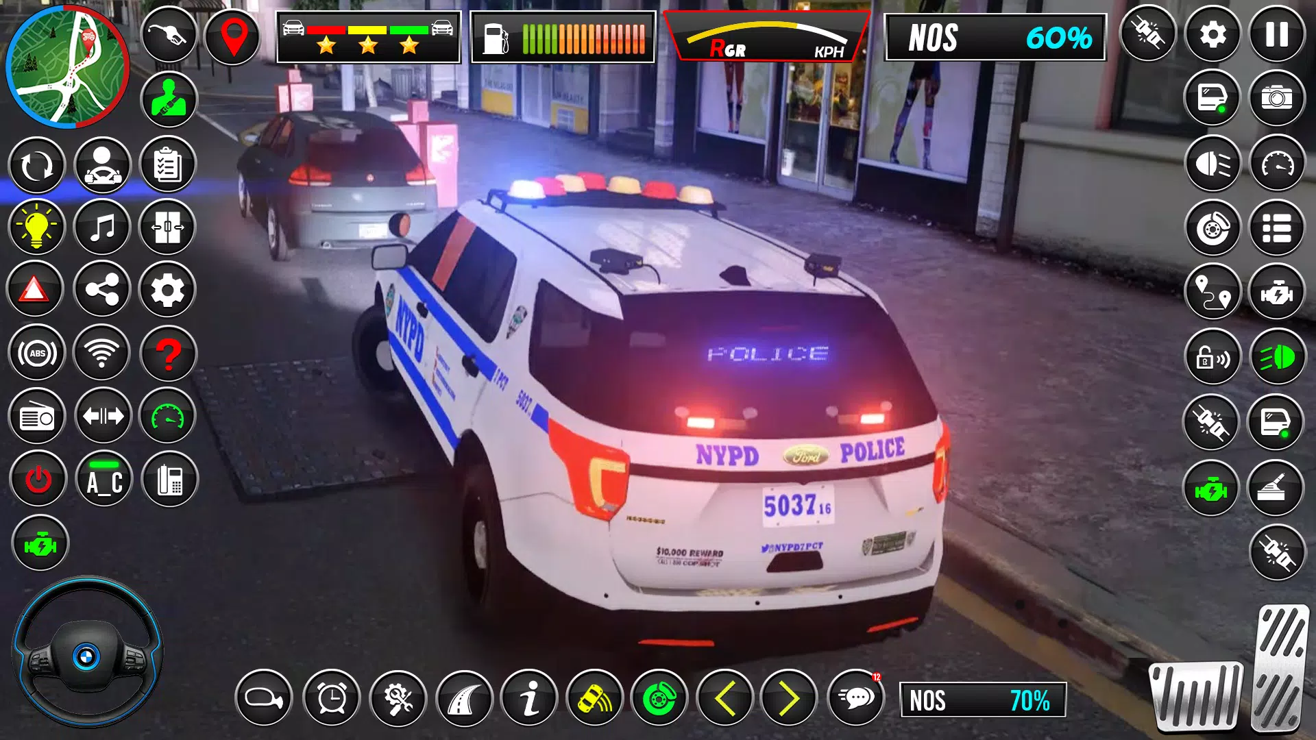 US Police Car Chase Car Game スクリーンショット 3