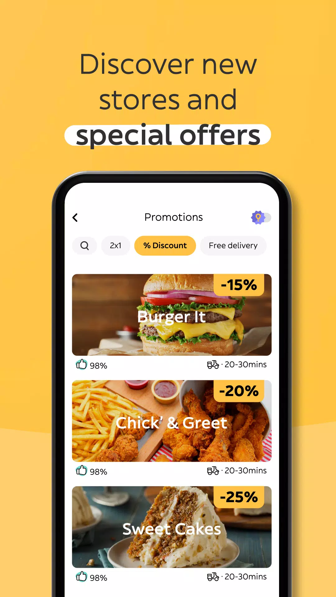 Glovo: Food Delivery and More应用截图第3张