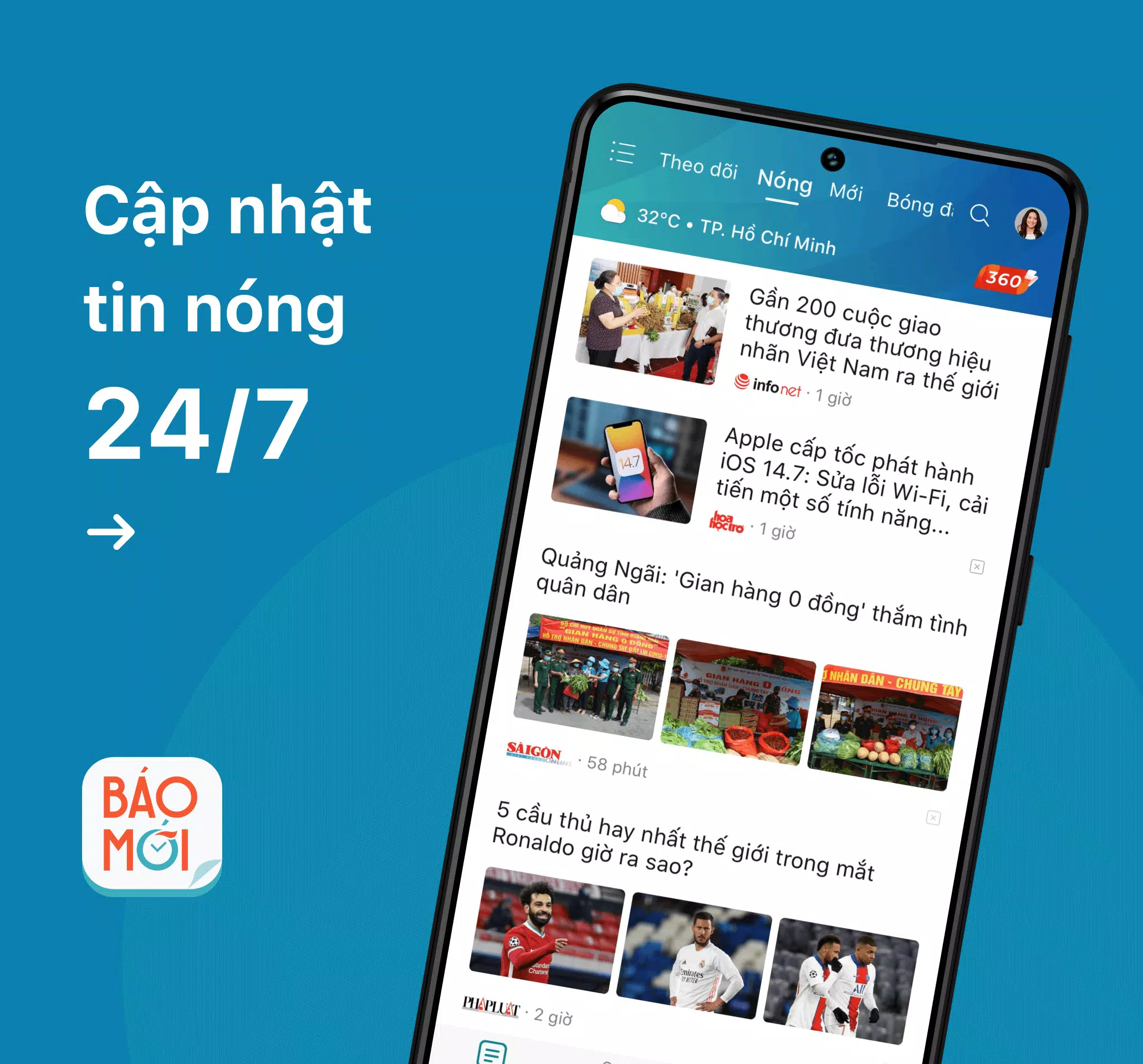 Báo Mới ภาพหน้าจอ 1