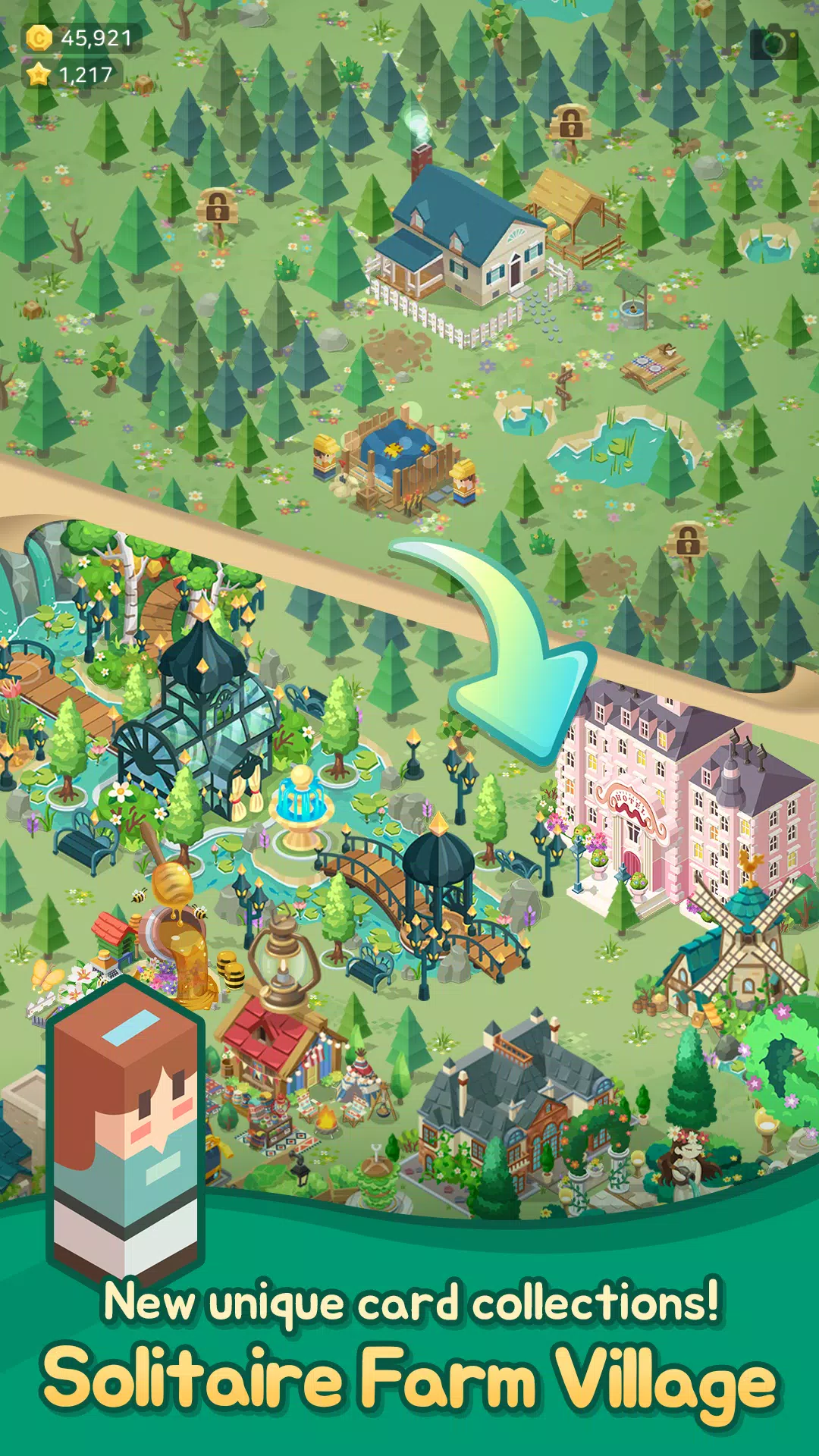 Solitaire Farm Village應用截圖第1張