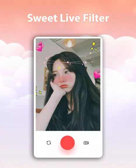 Sweet Live Filter Face Camera应用截图第2张