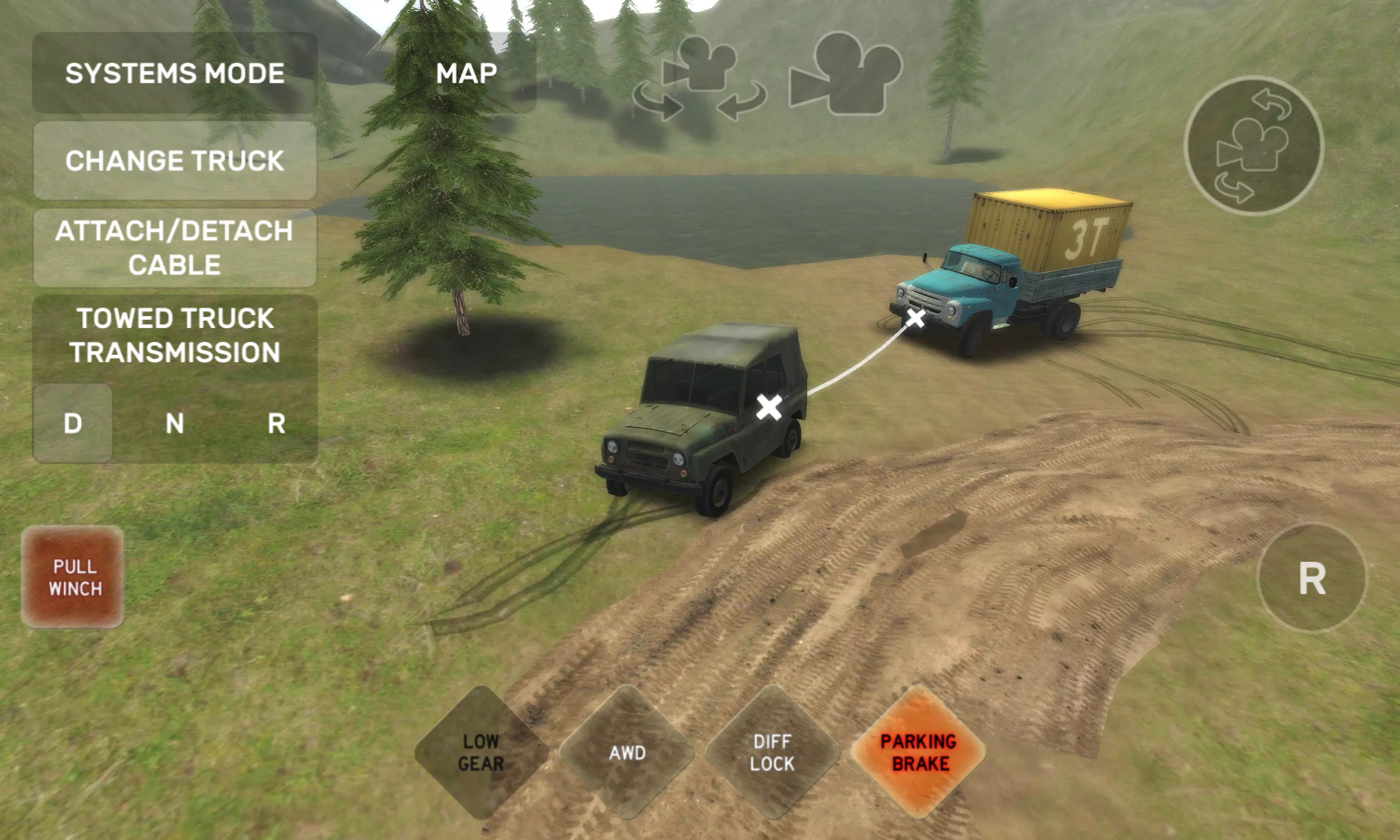 Dirt Trucker: Muddy Hills Tangkapan skrin 1