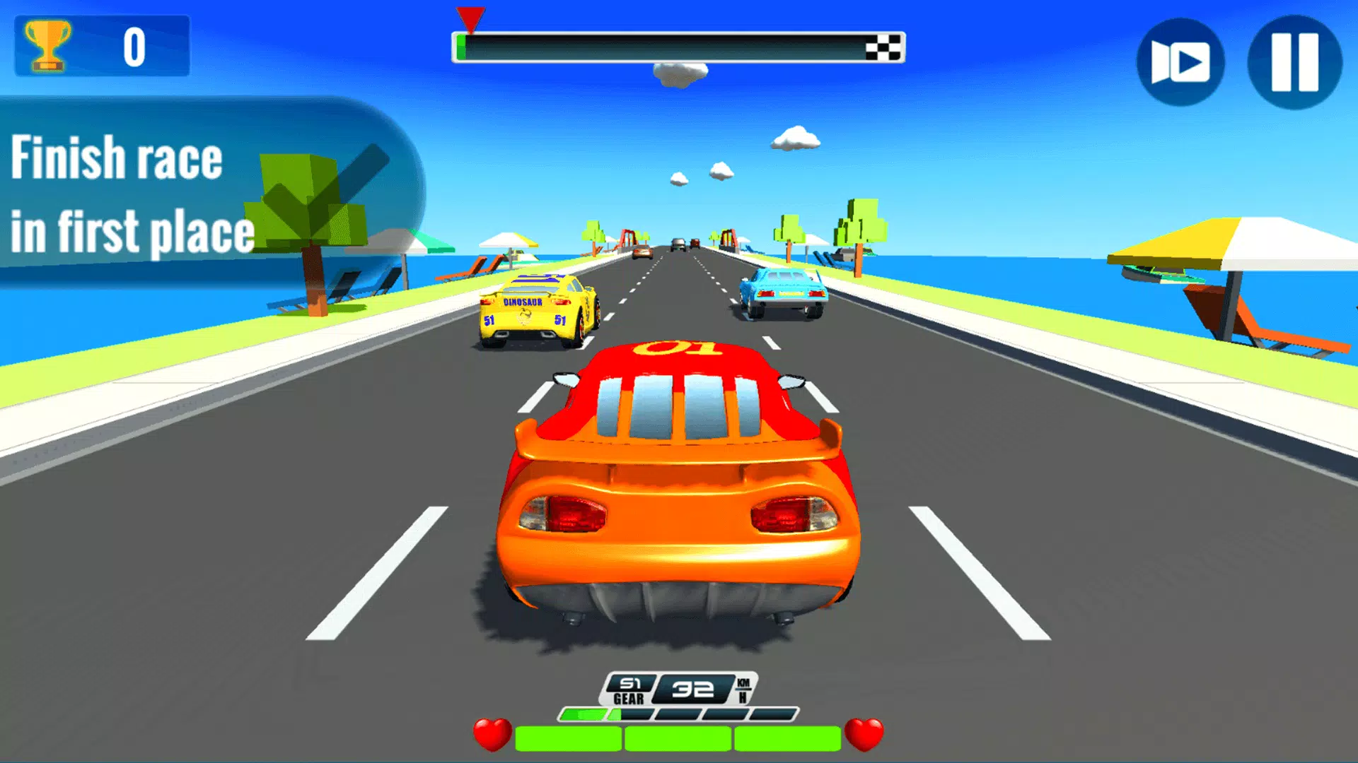 Super Kids Car Racing應用截圖第4張