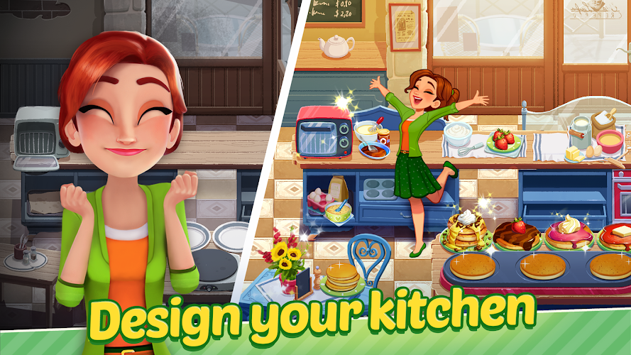 Delicious World - Cooking Game Captura de tela 1