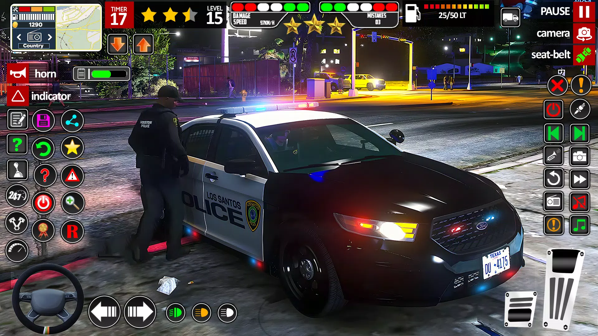 Car Chase Game Cop Simulator Captura de pantalla 1