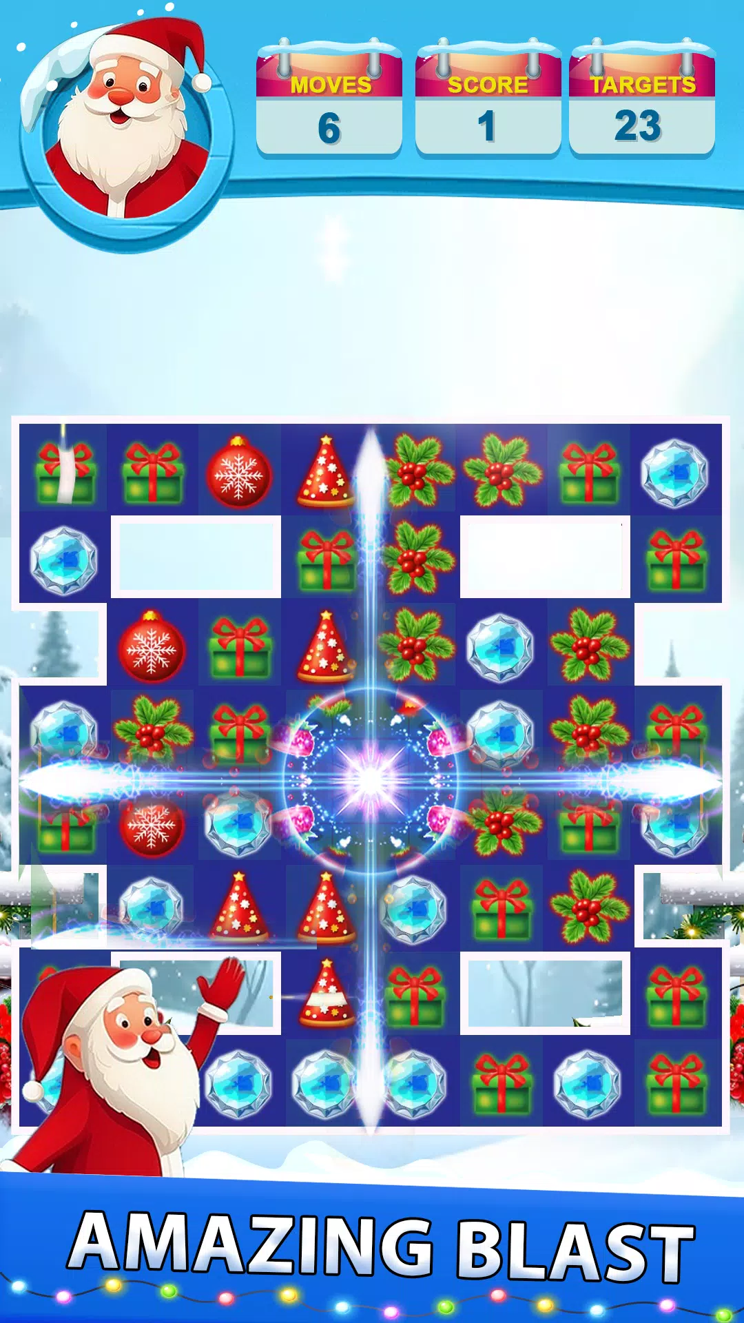 Santa Match Adventure應用截圖第1張