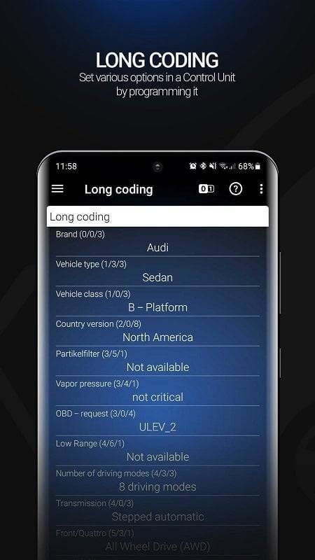 OBDeleven car diagnostics Captura de pantalla 3