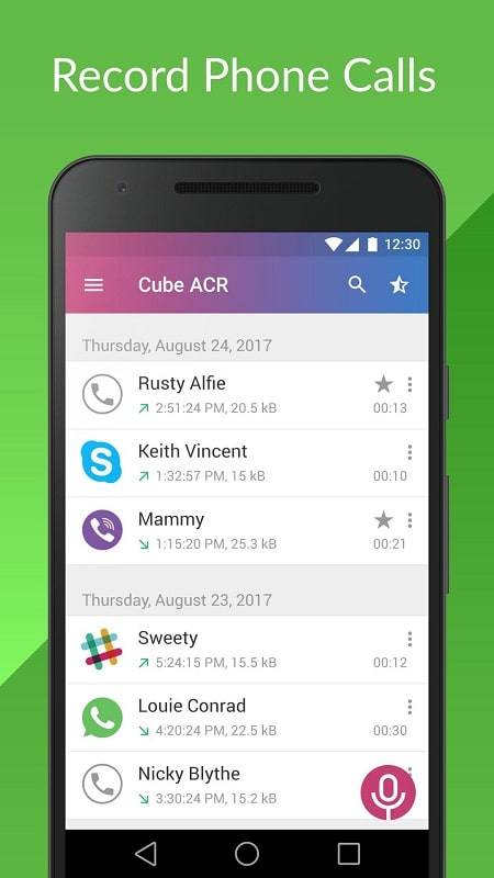 Call Recorder – Cube ACR Schermafbeelding 3