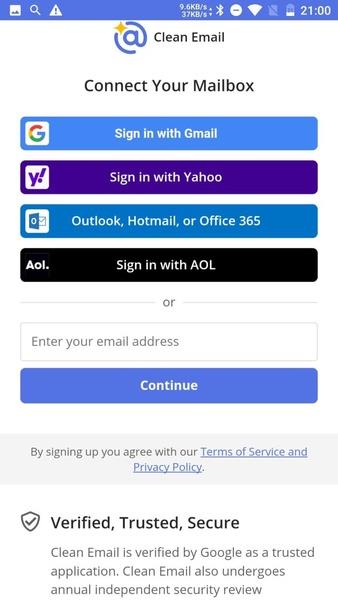 CleanEmail Ảnh chụp màn hình 1
