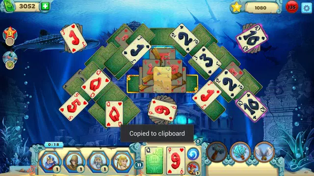 Solitaire Atlantis स्क्रीनशॉट 3