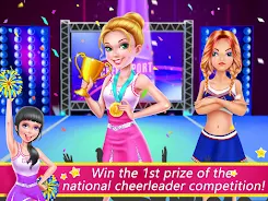 Cheerleader Games Girl Dance Скриншот 4