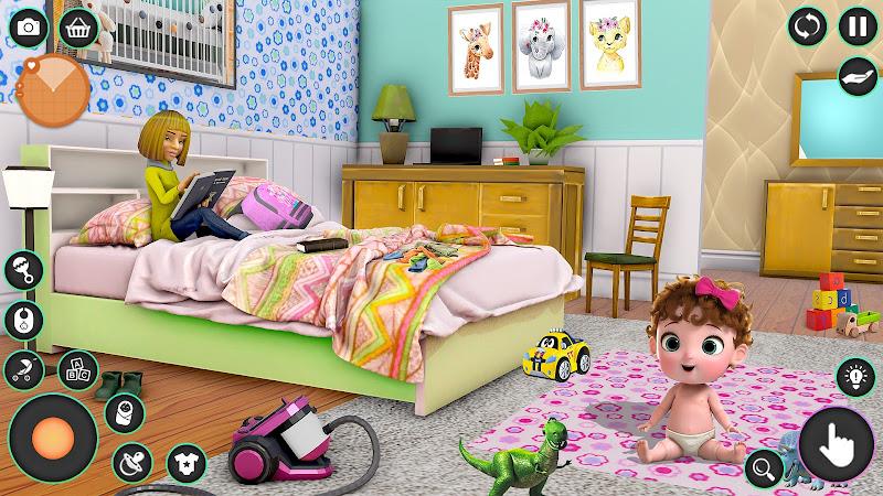 Pregnant Mom Family Game 3D Ảnh chụp màn hình 4