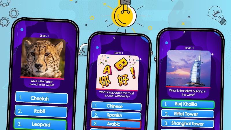 Word Search Trivia Quiz Game Screenshot 1