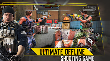 War Games Offline - Gun Games 스크린샷 2