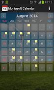 Moniusoft Calendar Tangkapan skrin 4