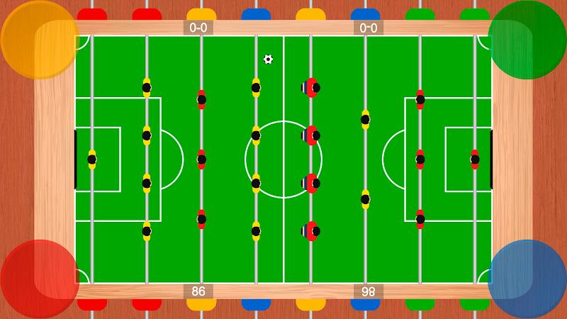 Foosball table soccer 1 2 3 4 スクリーンショット 2