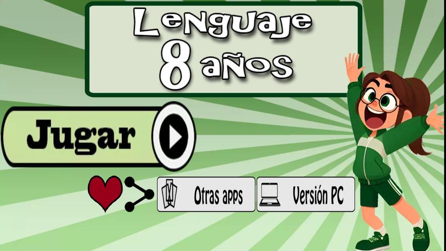 Lenguaje 8 años. Screenshot 1