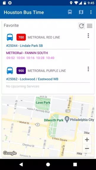 Bus Time in Houston应用截图第1张
