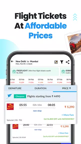 EaseMyTrip Flight, Hotel, Bus Screenshot 3