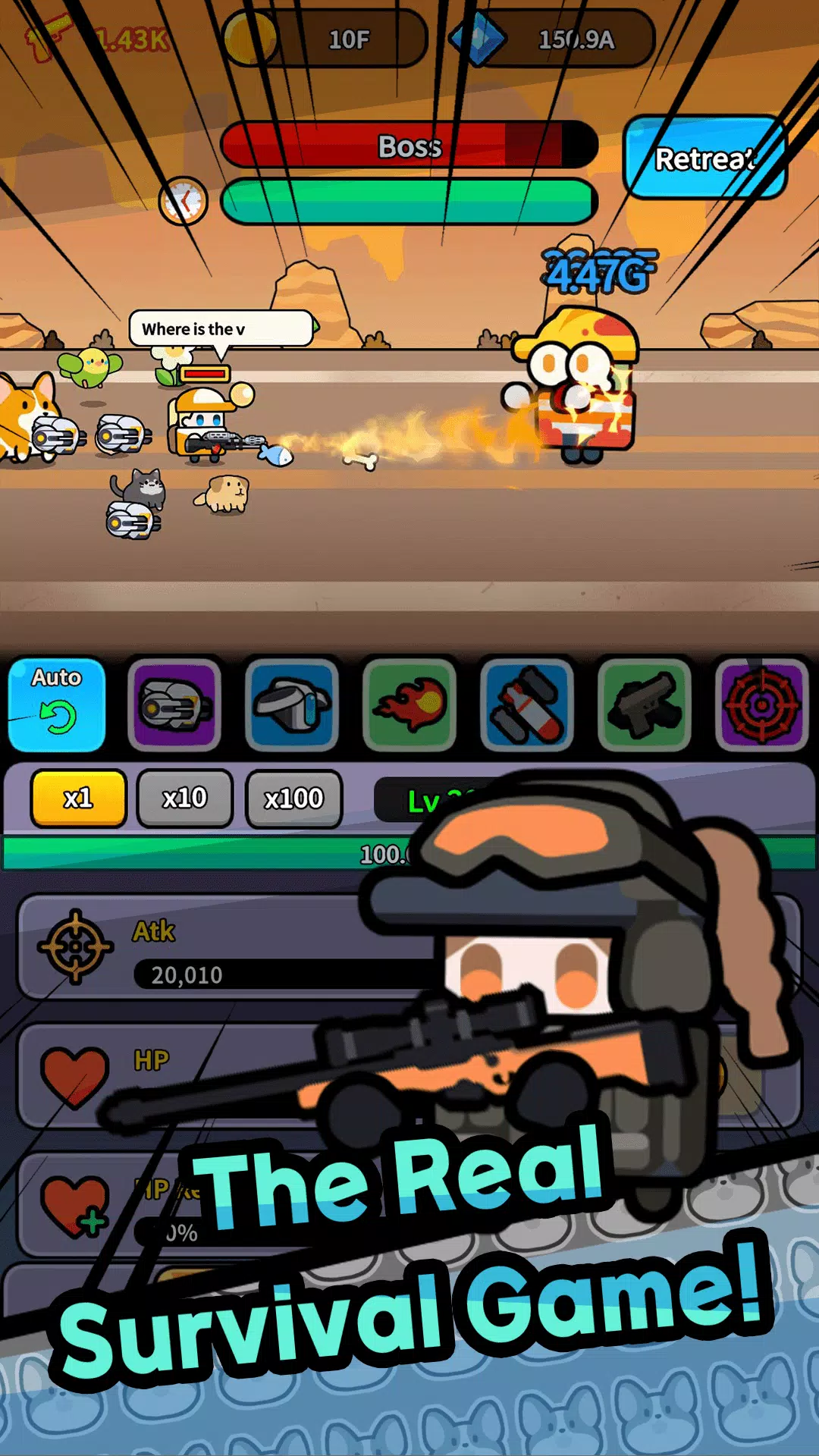 Legend Z Hunter : Idle RPG War ภาพหน้าจอ 4