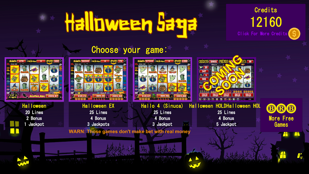 Halloween Slot Machines Pack應用截圖第2張