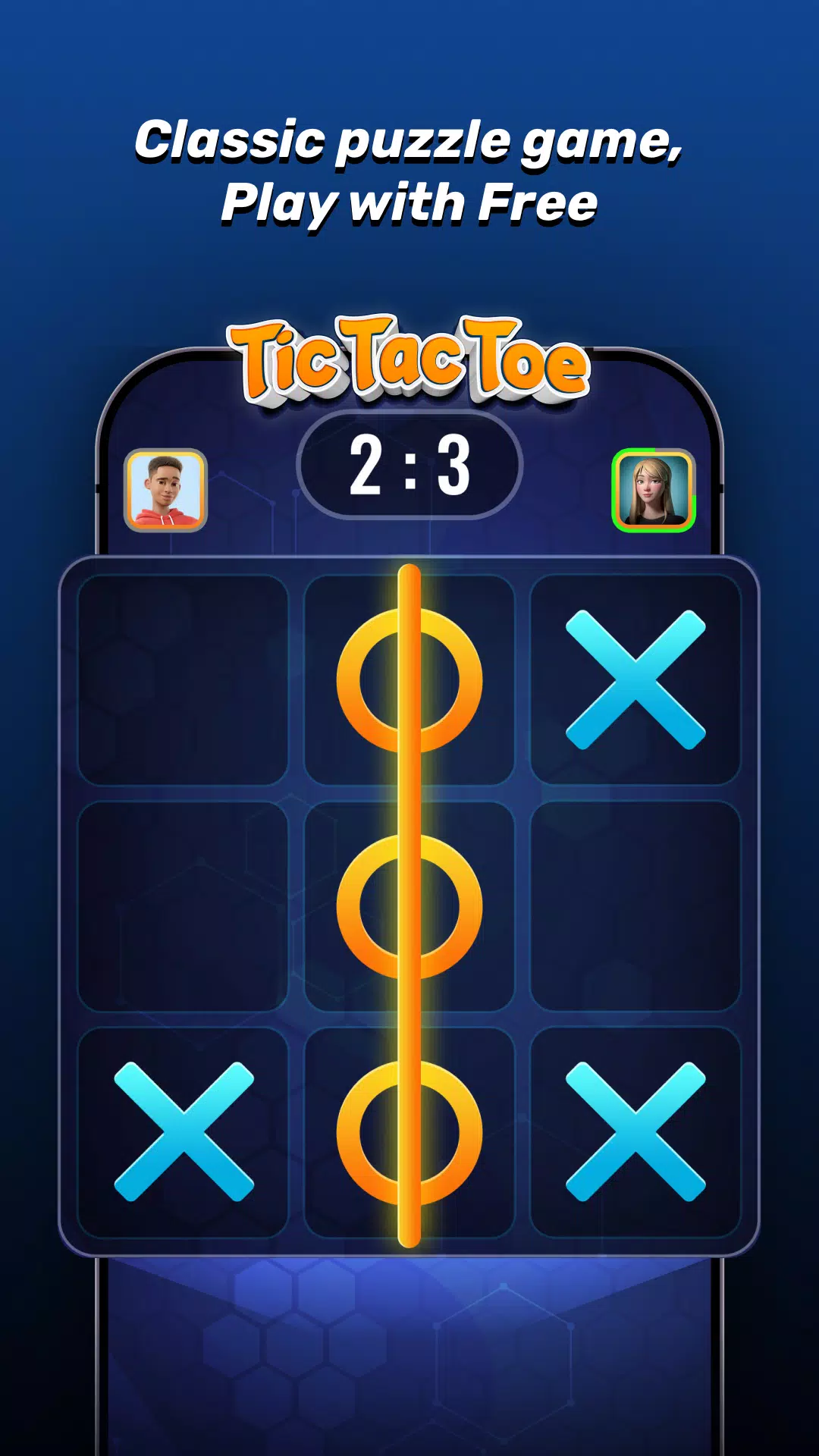 Schermata Ludo, TicTacToe : Cittagames 3