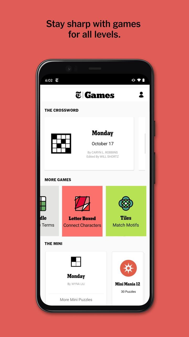 NYT Games: Word Games & Sudoku 스크린샷 4