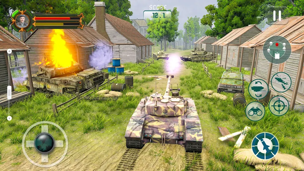 Schermata Tank Games Offline: Tank War 4